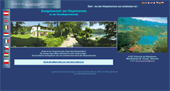 Desktop Screenshot of bungalowdorf.at