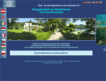 Tablet Screenshot of bungalowdorf.at